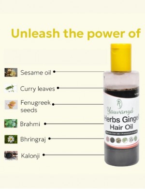 6 Herbs Gingelly Hair Oil