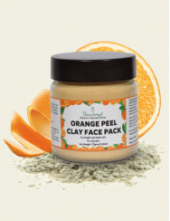 Orange Peel Clay Face Pack